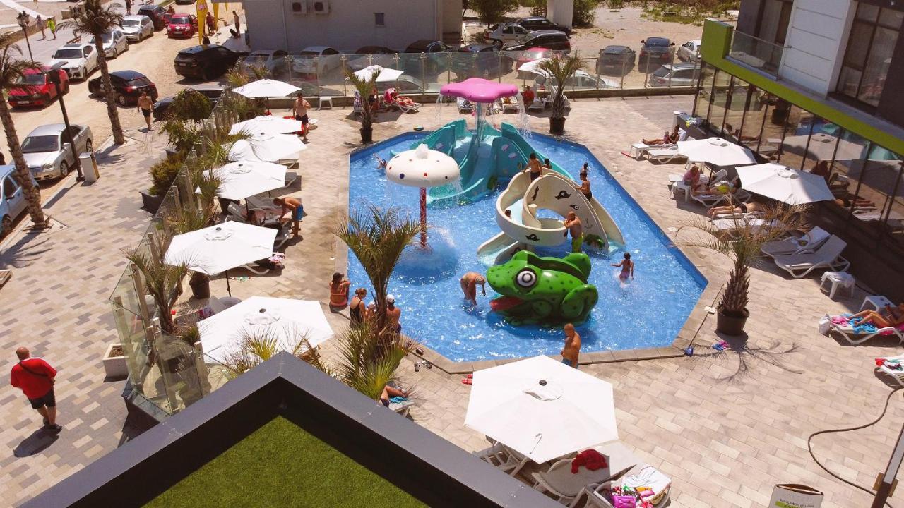 Blacksearama Apartment- Spa, Pools And Parking Mamaia Exterior foto