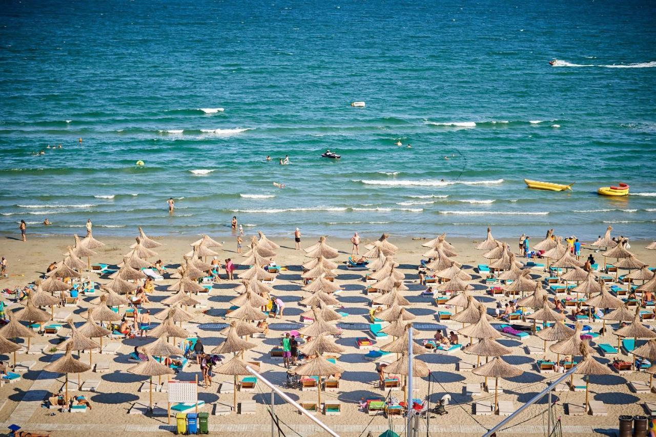 Blacksearama Apartment- Spa, Pools And Parking Mamaia Exterior foto